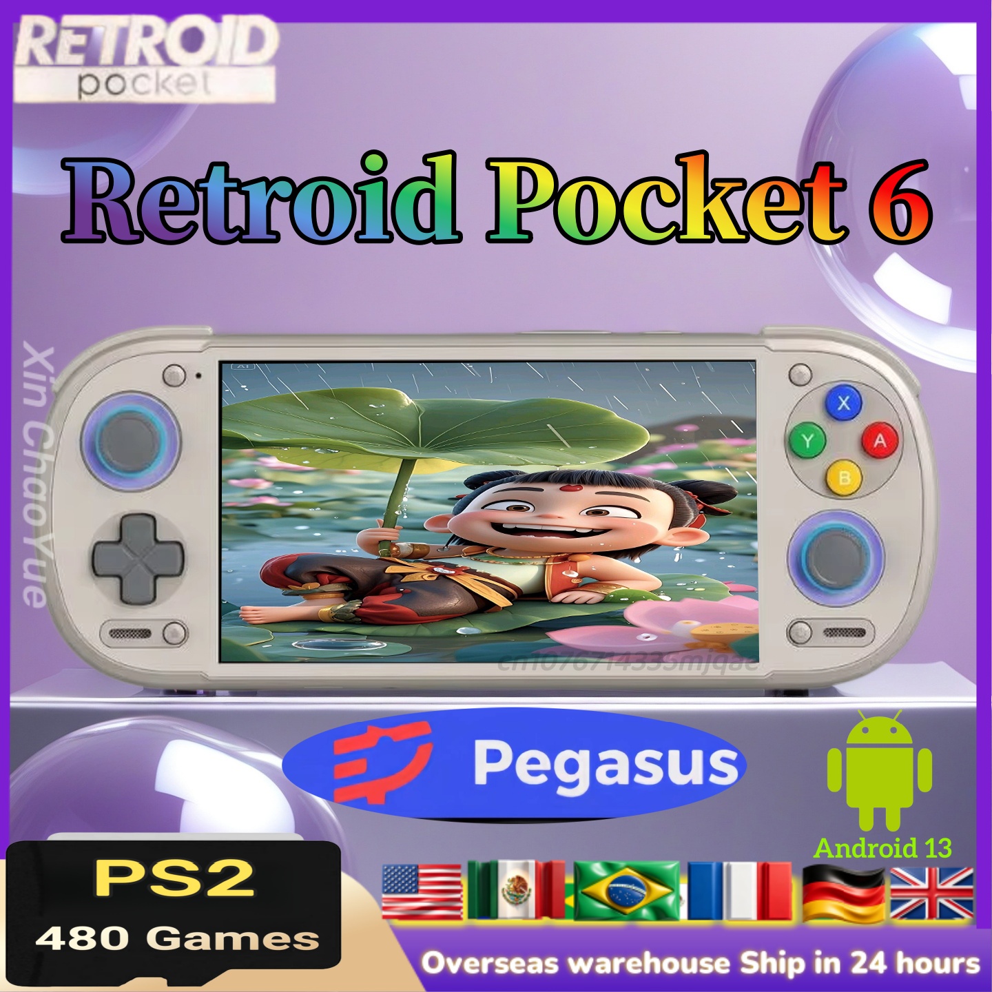 Arcade Game Cabinet - Retroid Pocket 6 RP6 12g 256G