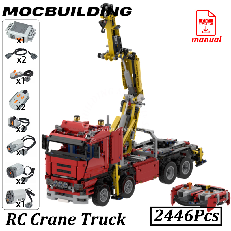 Claw Crane Machine - Crane Truck with PF MOC Building