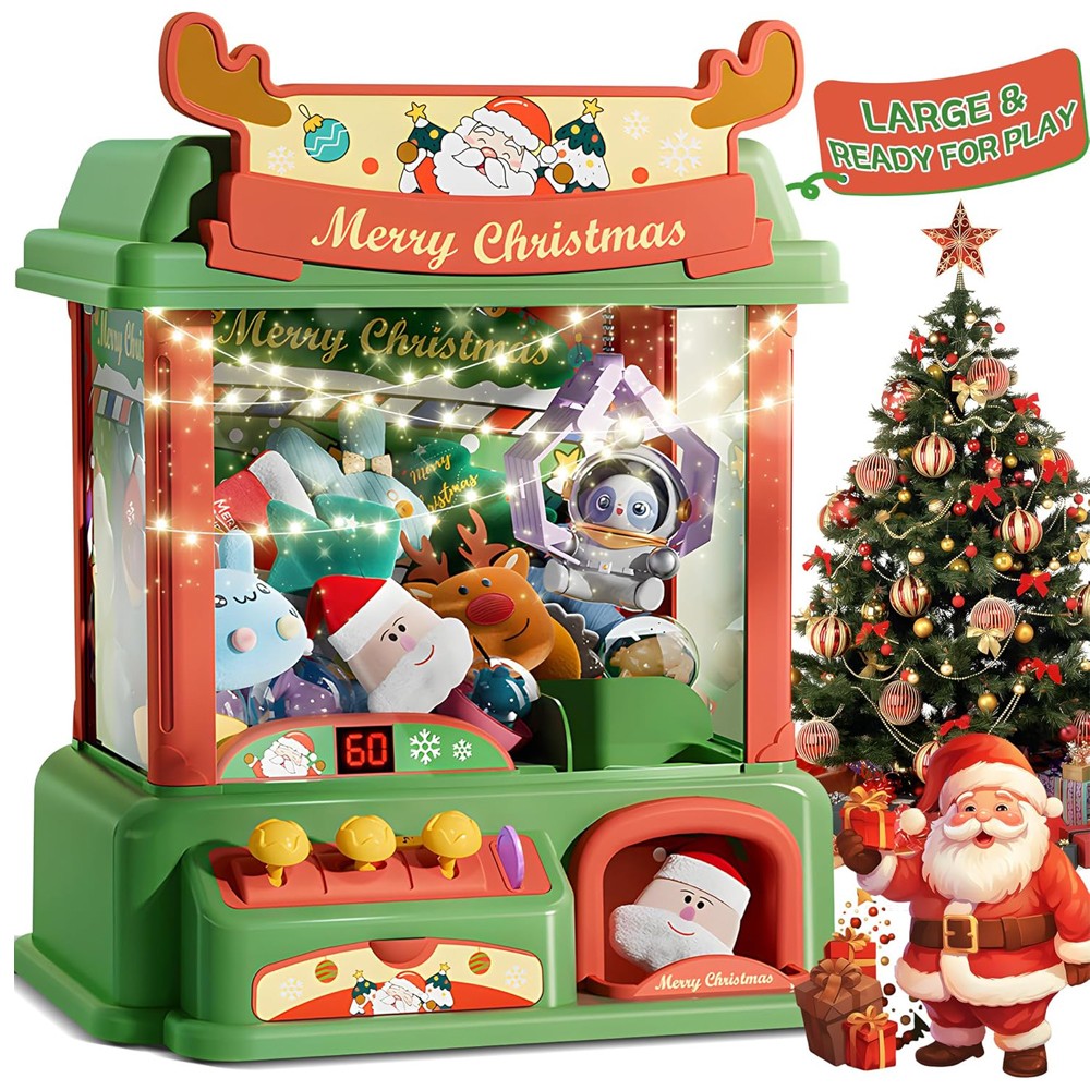 Christmas Claw Machine For Kid – Arcade Toy Vending Machine recenzja i cena