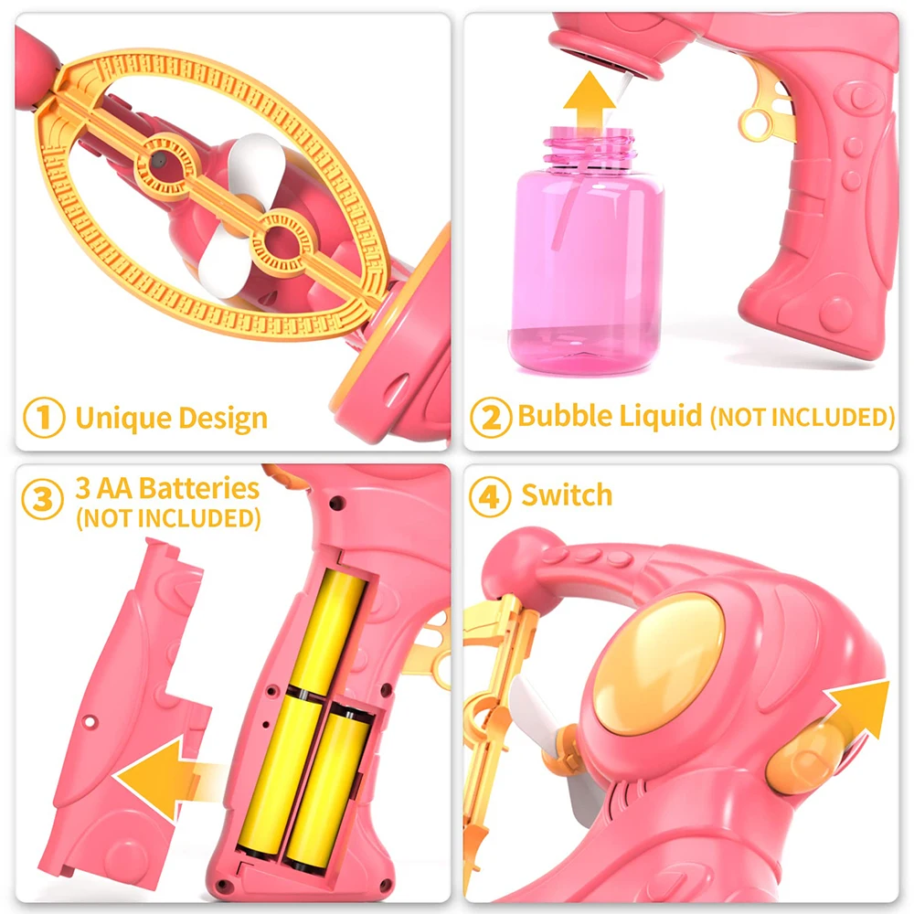 Automatic Bubble Gun Blowing E – Bubble Gum Machine recenzja i cena
