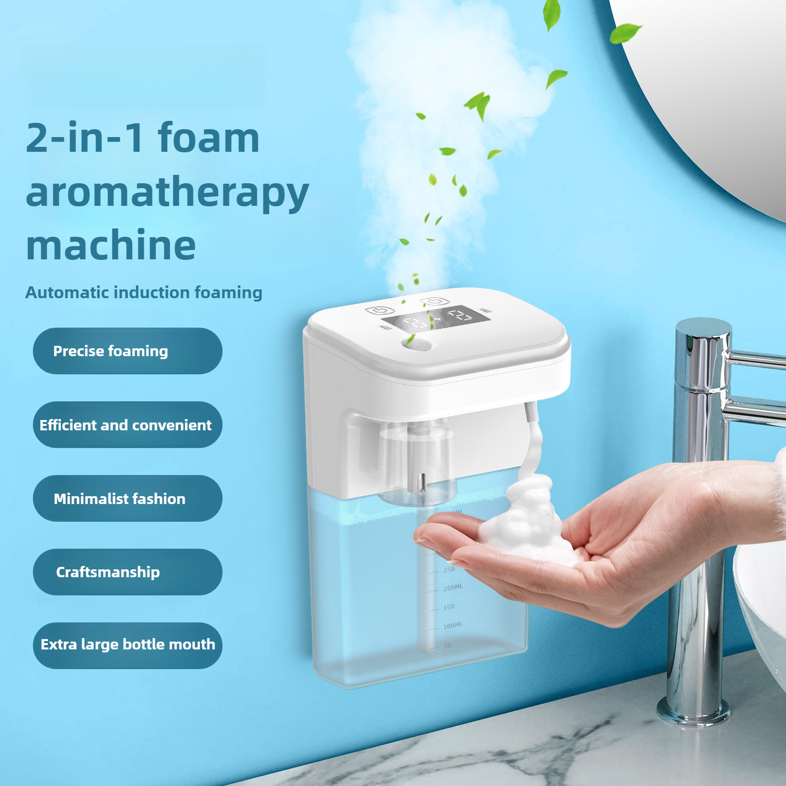 Automatic Soap Dispenser Foam  – Bubble Gum Machine recenzja i cena