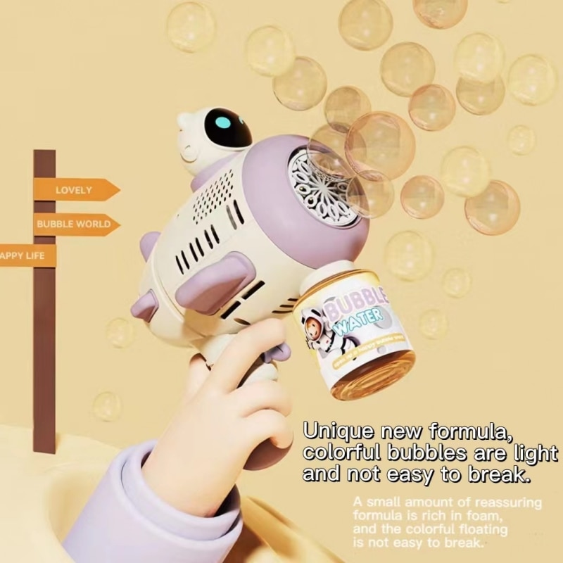 Purple Bubble Machine for Chil – Bubble Gum Machine recenzja i cena