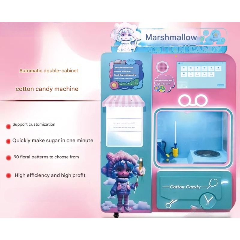 FOB Automatic Cotton Candy Ven – Vending Machine Qr Code recenzja i cena