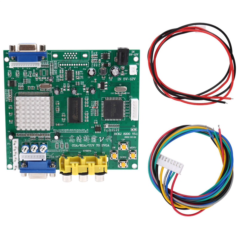 A45U 3X GBS8200 CGA/EGA/YUV/RG – Usb Game Board Jamma recenzja i cena