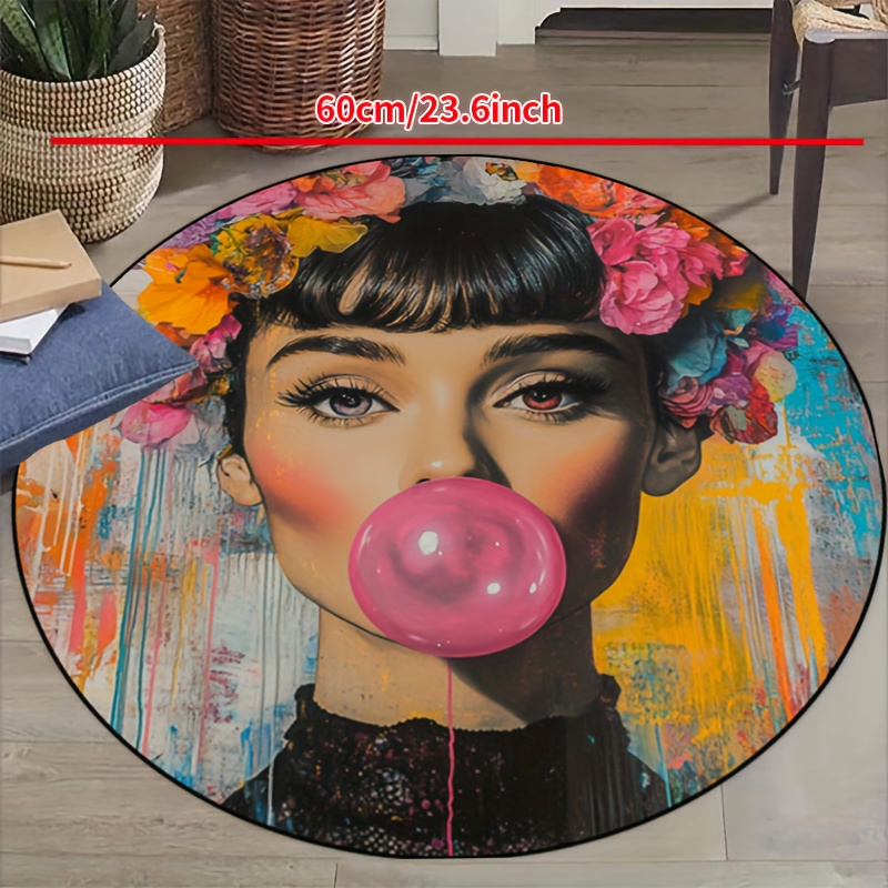 Graffiti Art Woman With Floral – Bubble Gum Machine recenzja i cena