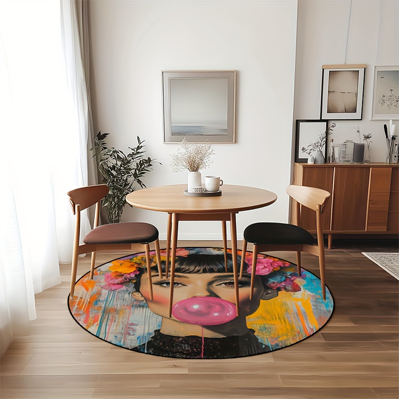 Graffiti Art Woman With Floral – Bubble Gum Machine recenzja i cena