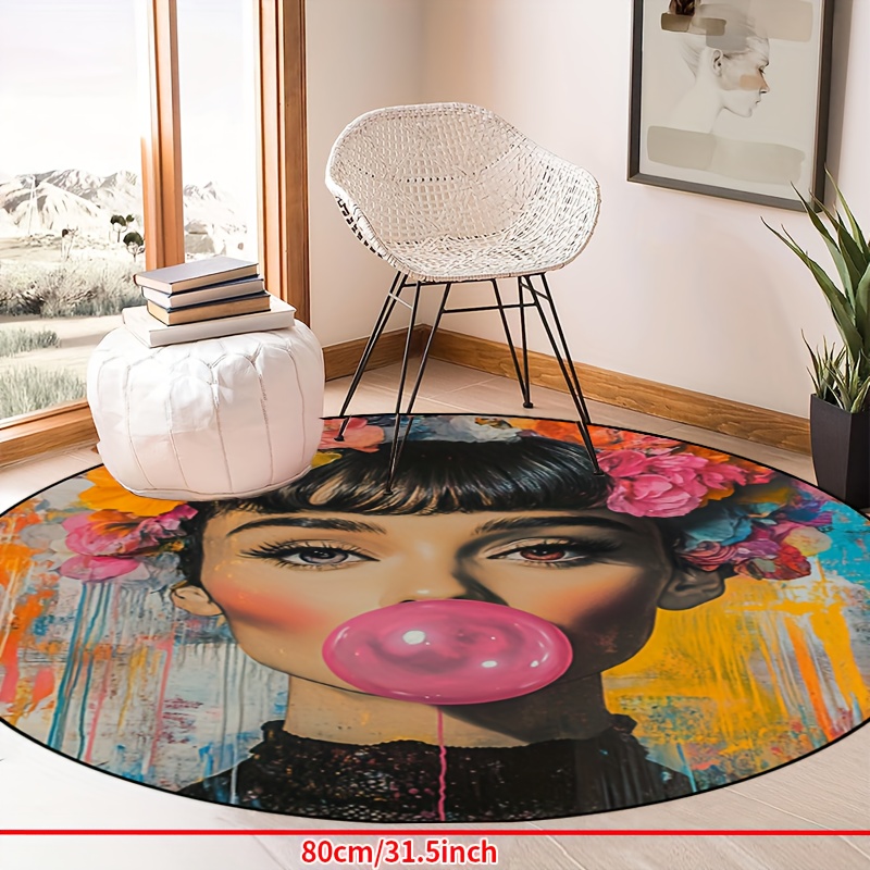 Graffiti Art Woman With Floral – Bubble Gum Machine recenzja i cena