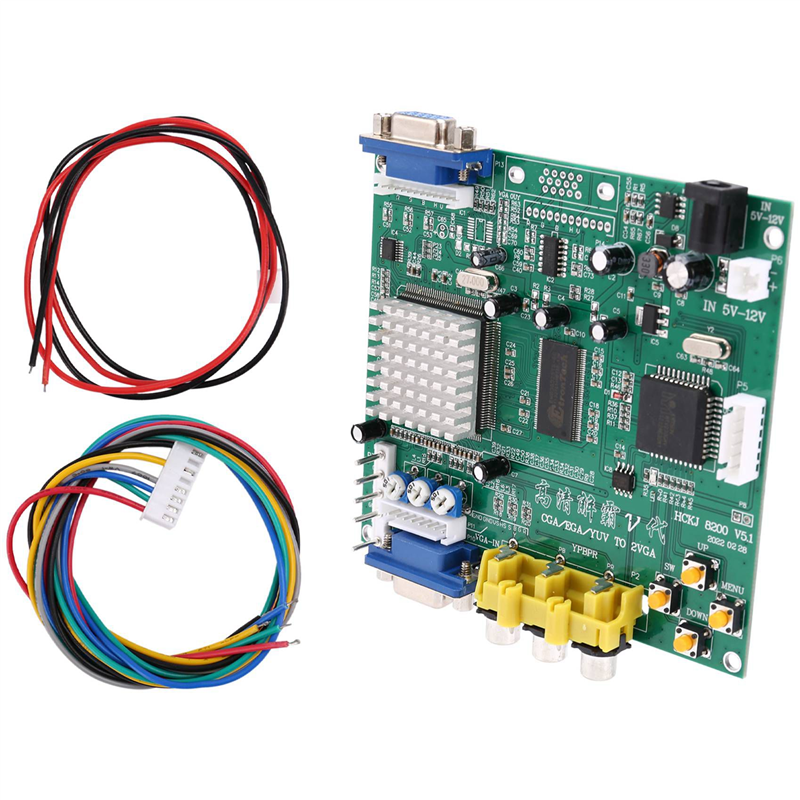 ABGN 5X GBS8200 CGA/EGA/YUV/RG – Usb Game Board Jamma recenzja i cena