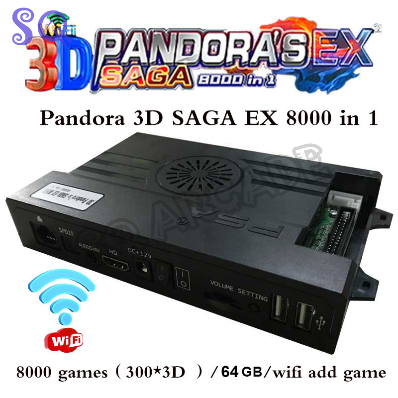 Arcade Pandora Saga Box EX2 80 – Arcade Game Cabinet recenzja i cena