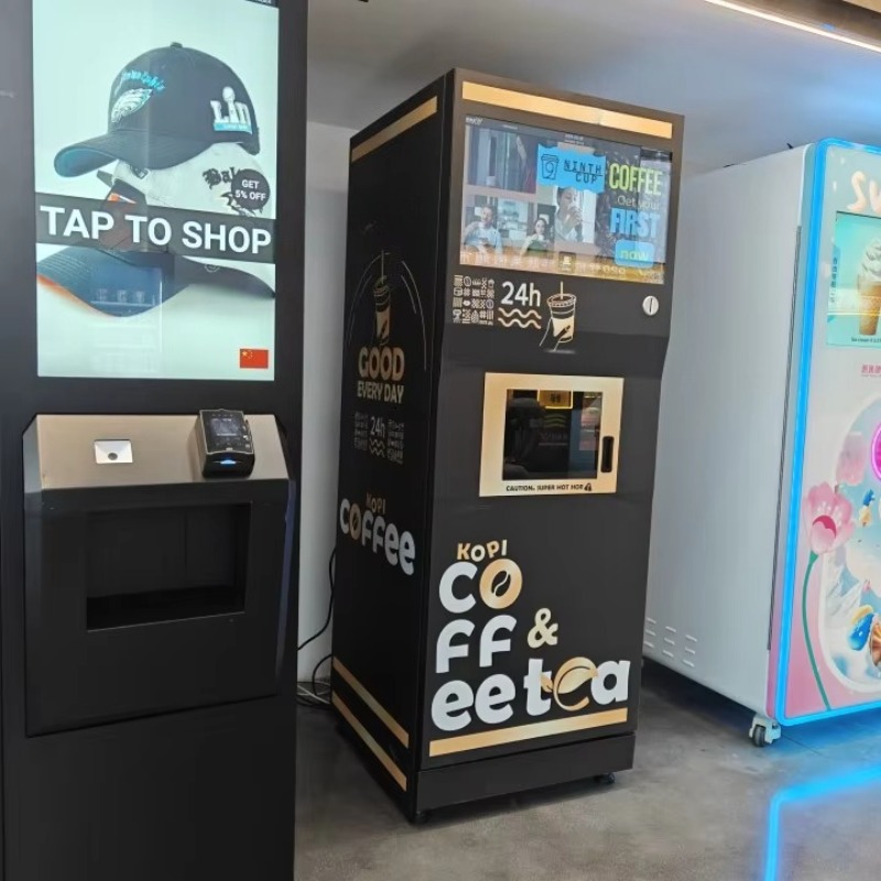 Fully Automatic Small Outdoor  – Vending Machine Qr Code recenzja i cena
