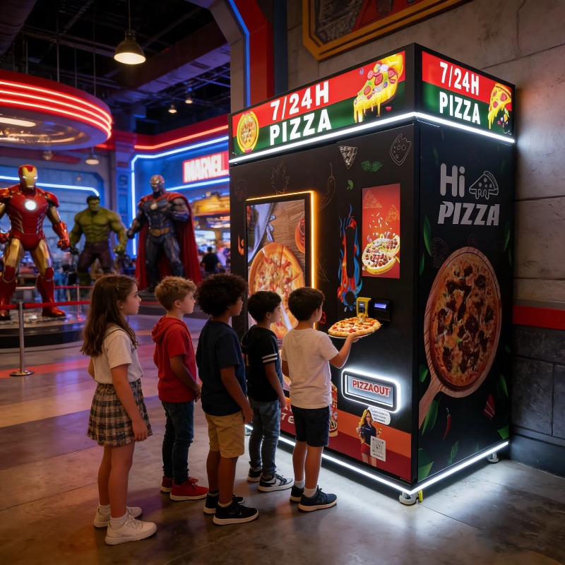 Custom Pizza Vending Machine S – Vending Machine Qr Code recenzja i cena