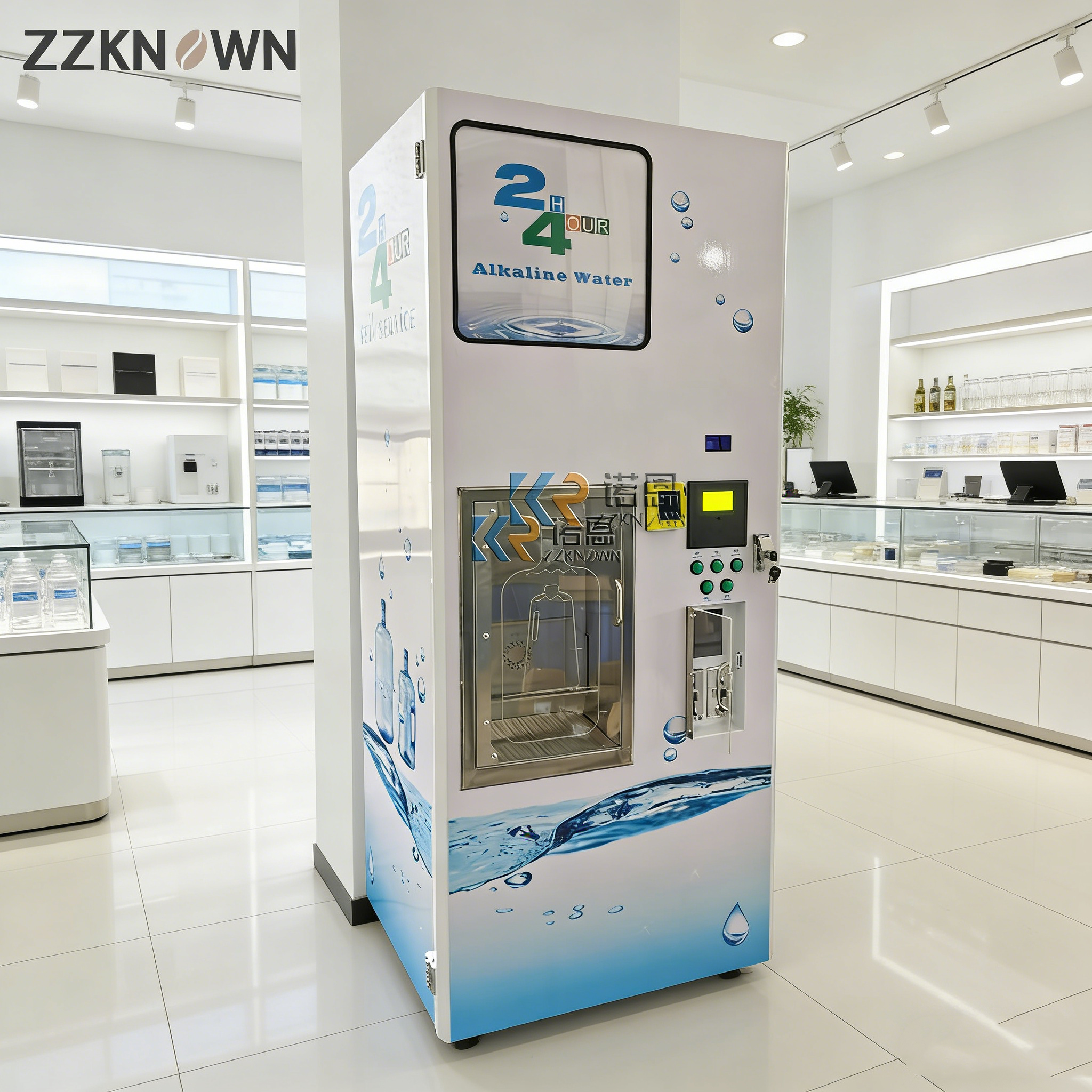 Customizable Ice and Water Ven – Vending Machine Qr Code recenzja i cena