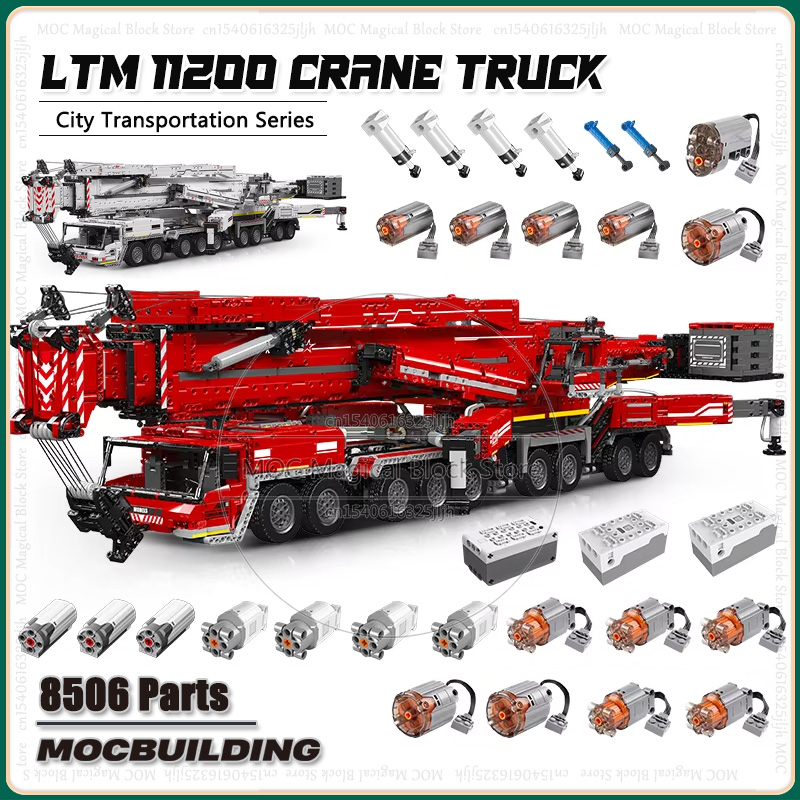 MOC Liebherr LTM 11200 Crane B – Claw Crane Machine recenzja i cena