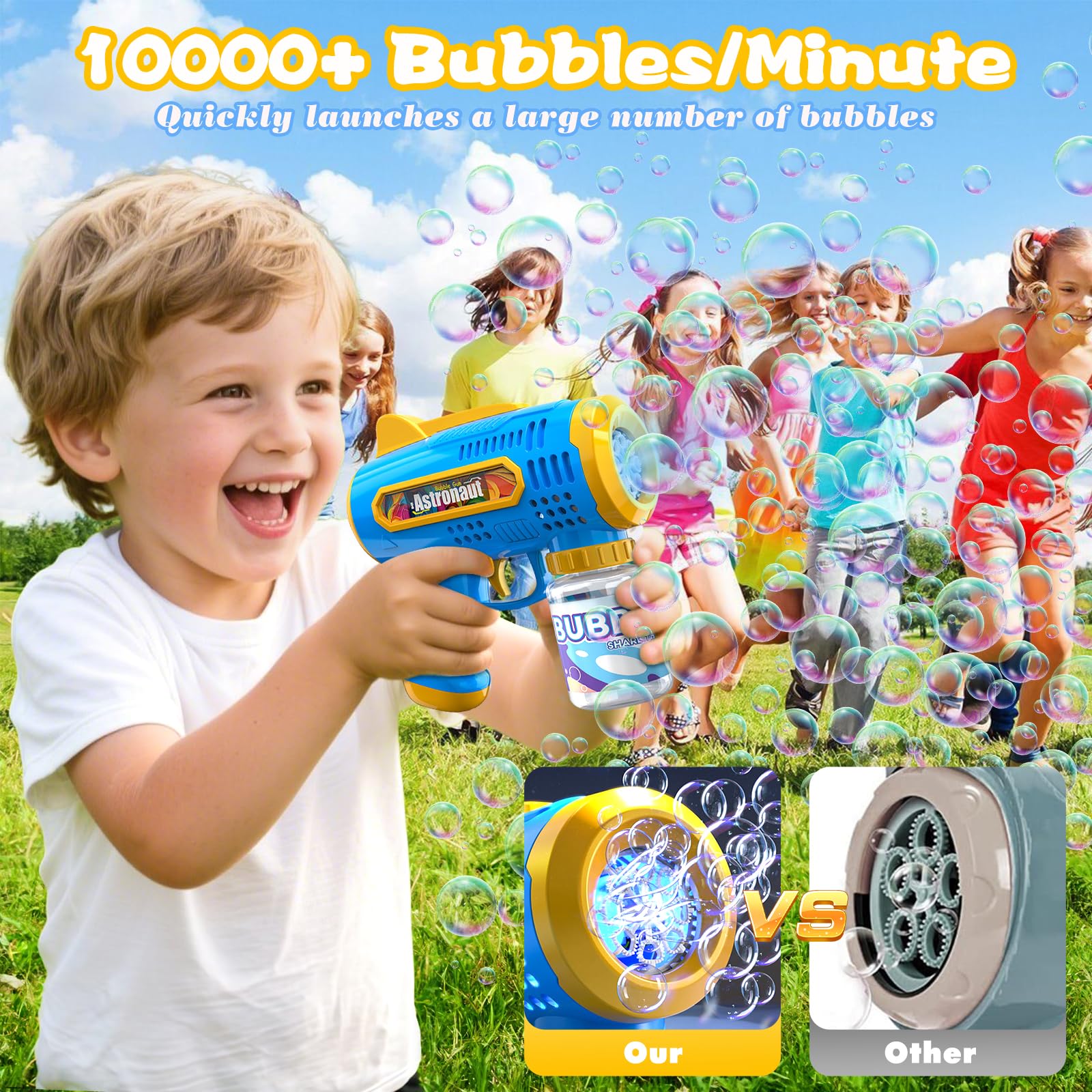Bubble Gun, Automatic Bubble M – Bubble Gum Machine recenzja i cena