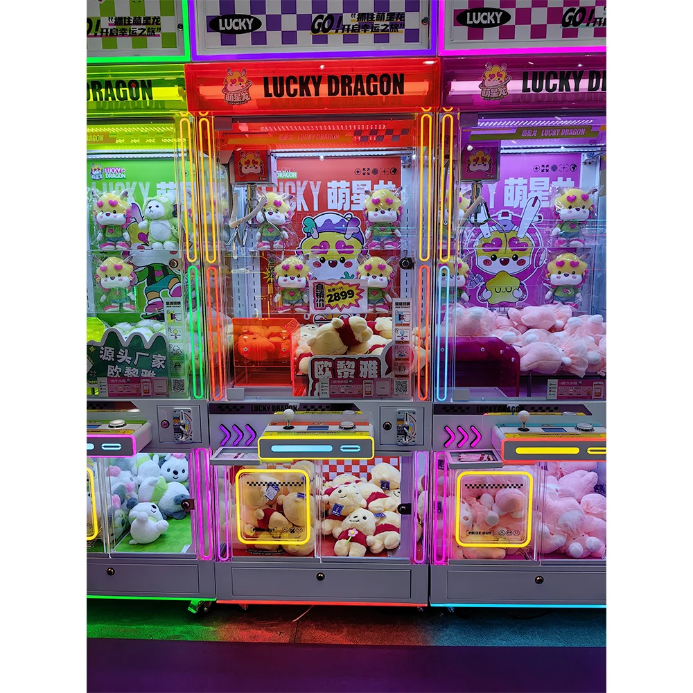 #New Colorful Claw Machine Luc – Arcade Toy Claw Vending Machine recenzja i cena
