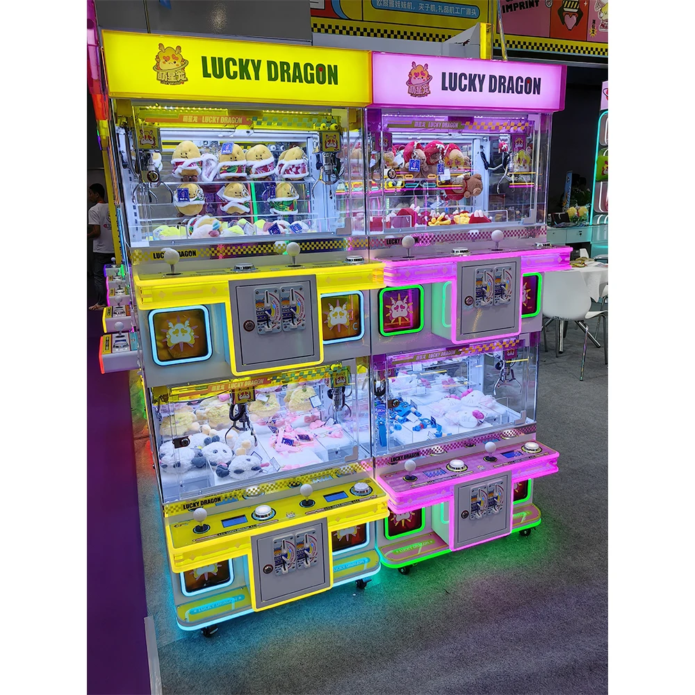 #New Colorful Claw Machine Luc – Arcade Toy Claw Vending Machine recenzja i cena