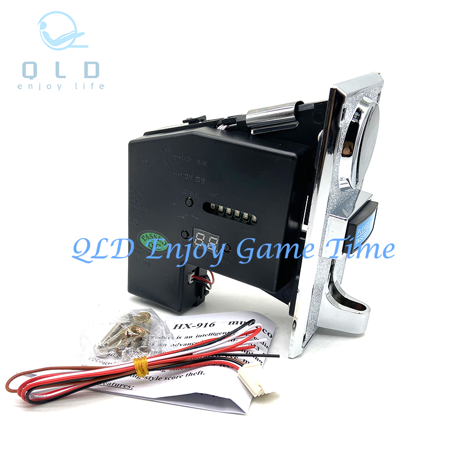 9-Type Multi Coin Acceptor 616 – Boxing Machine Arcade recenzja i cena