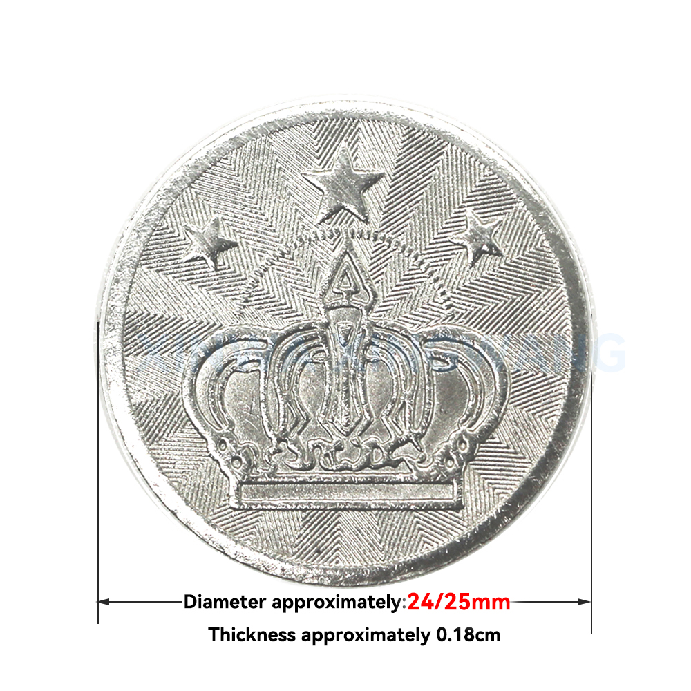 100PCS  Coins Tokens Stainless – Arcade Game Vending Machine recenzja i cena