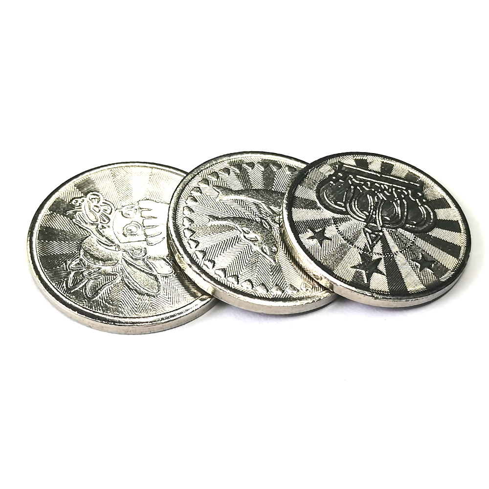 100PCS  Coins Tokens Stainless – Arcade Game Vending Machine recenzja i cena