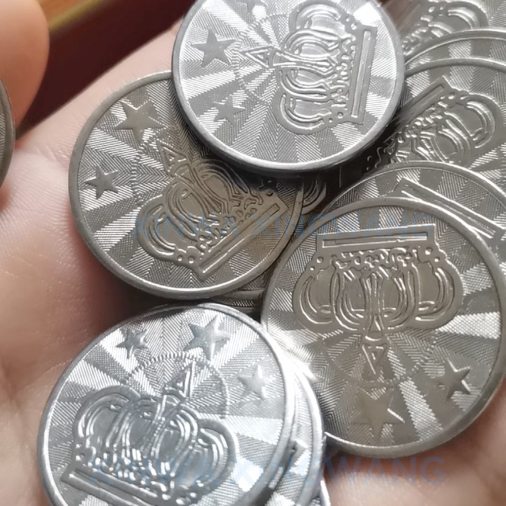 100PCS  Coins Tokens Stainless – Arcade Game Vending Machine recenzja i cena