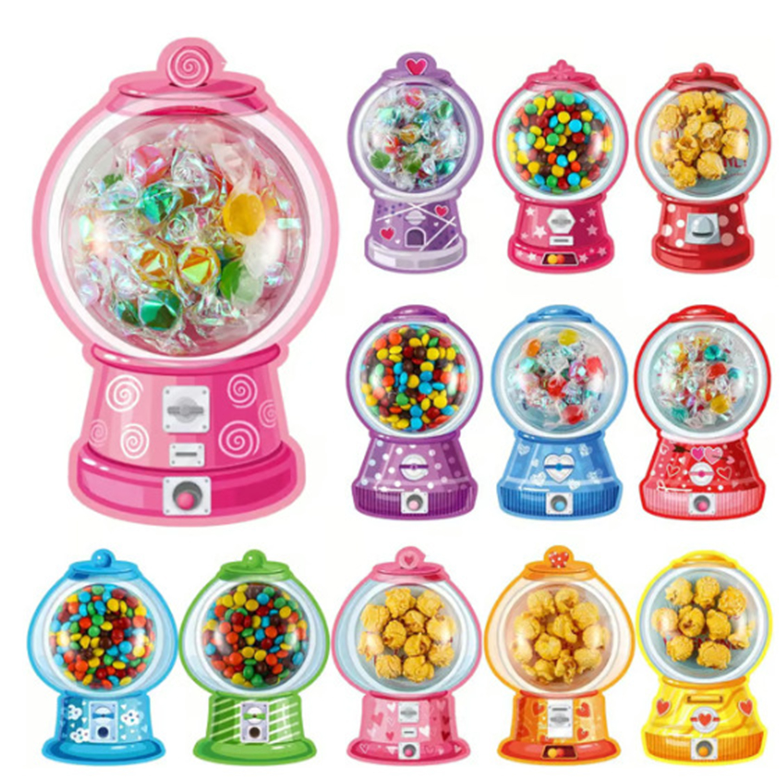 36/18 Pack Valentine Greeting  – Bubble Gum Machine recenzja i cena