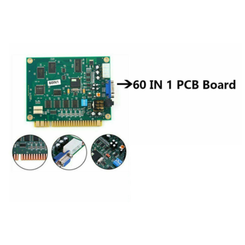 ABGN 2X 60 In 1 Multicade PCB  – Usb Game Board Jamma recenzja i cena