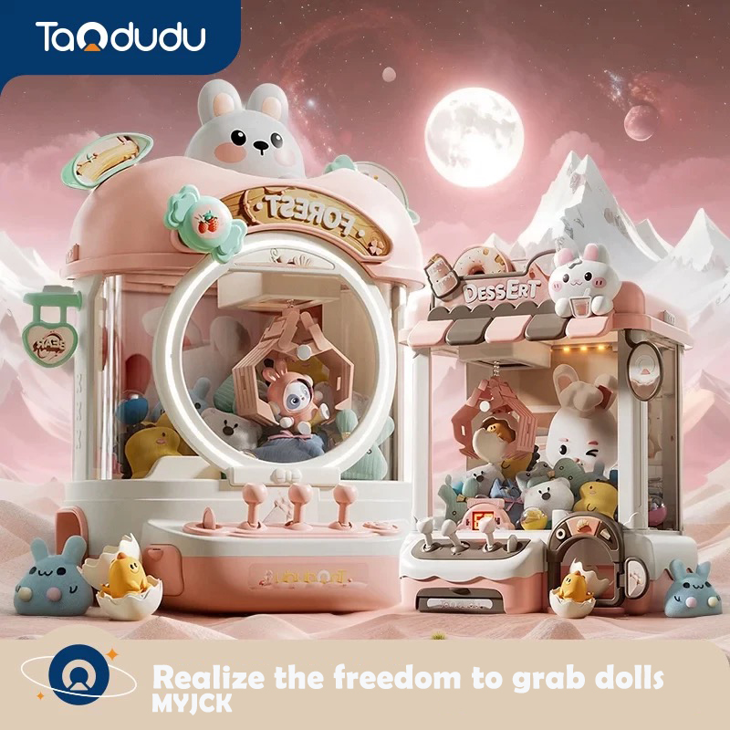DIY Doll Machine Kids Coin Ope – Claw Crane Machine recenzja i cena