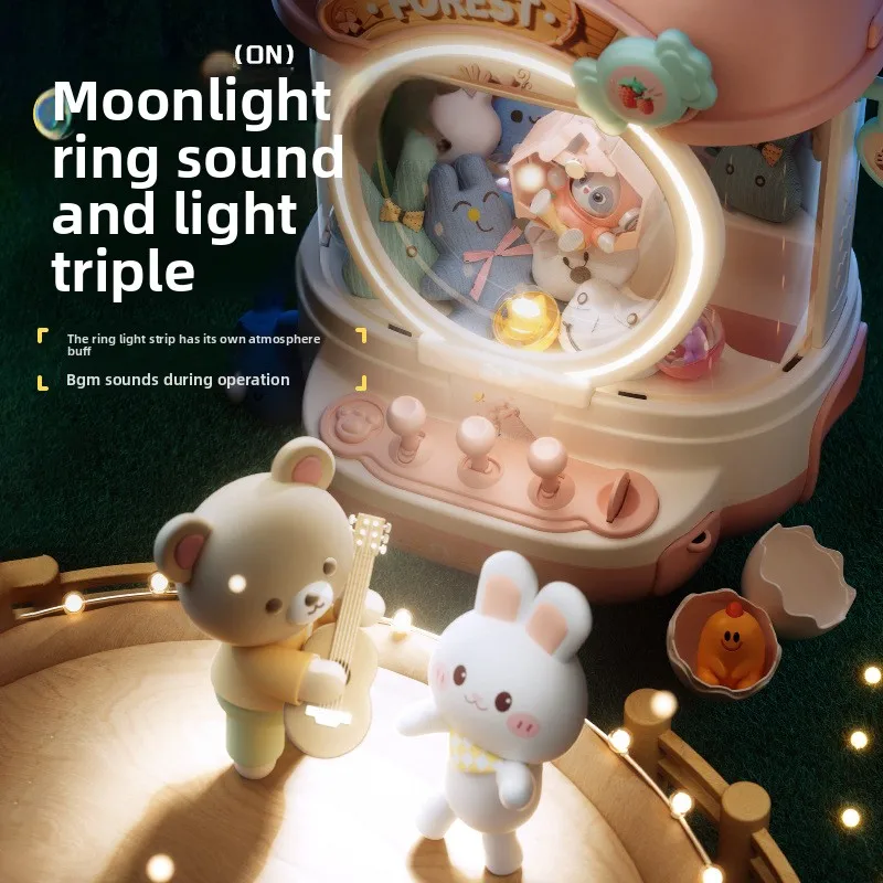 DIY Doll Machine Kids Coin Ope – Claw Crane Machine recenzja i cena