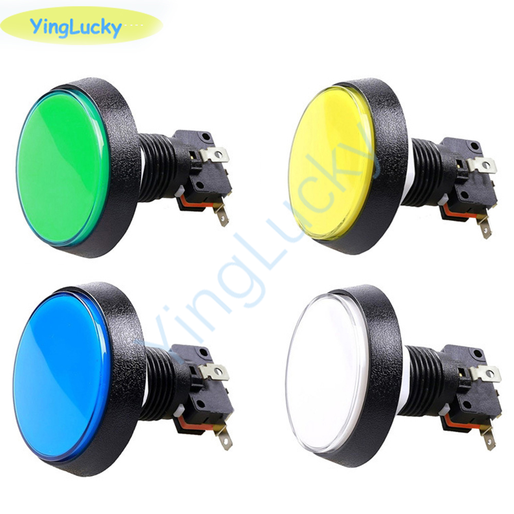 10pcs Arcade Button 60MM  LED  – Coin Acceptor Selector recenzja i cena