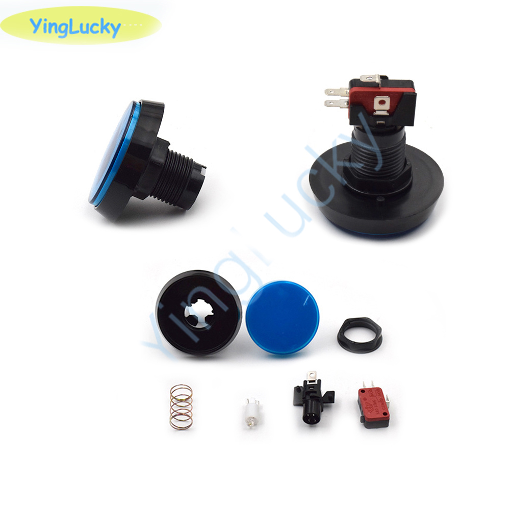 10pcs Arcade Button 60MM  LED  – Coin Acceptor Selector recenzja i cena