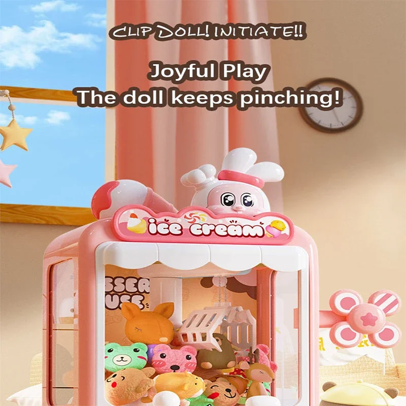 Rabbit Doll Machine Toy for Ki – Claw Crane Machine recenzja i cena