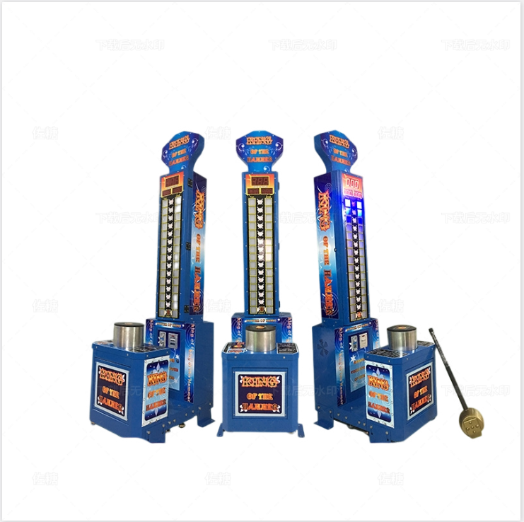 Blue Indoor Arcade Hammer Game – Boxing Machine Arcade recenzja i cena
