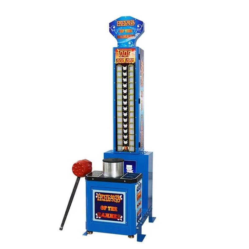 Blue Indoor Arcade Hammer Game – Boxing Machine Arcade recenzja i cena