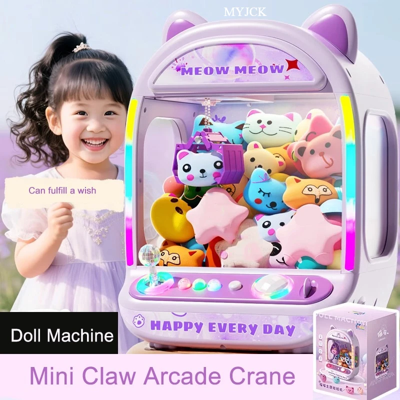 DIY Purple Automatic Doll Mach – Claw Crane Machine recenzja i cena