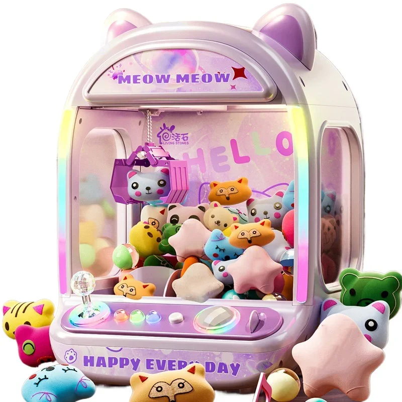 DIY Purple Automatic Doll Mach – Claw Crane Machine recenzja i cena