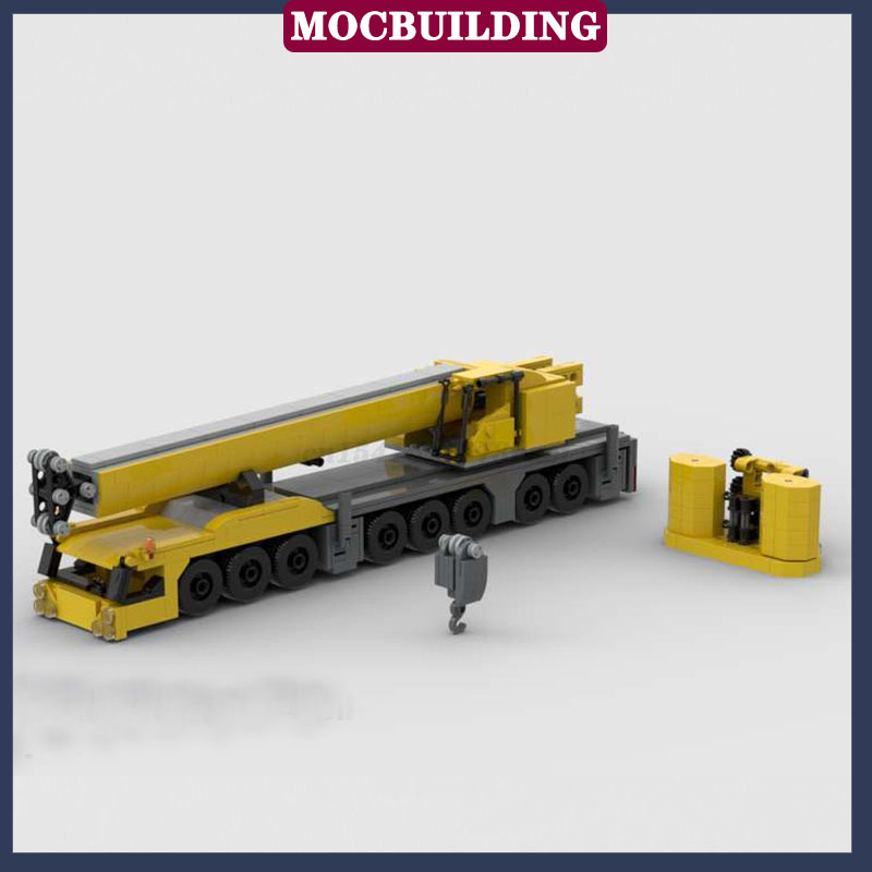 MOC City Construction Site Tow – Claw Crane Machine recenzja i cena