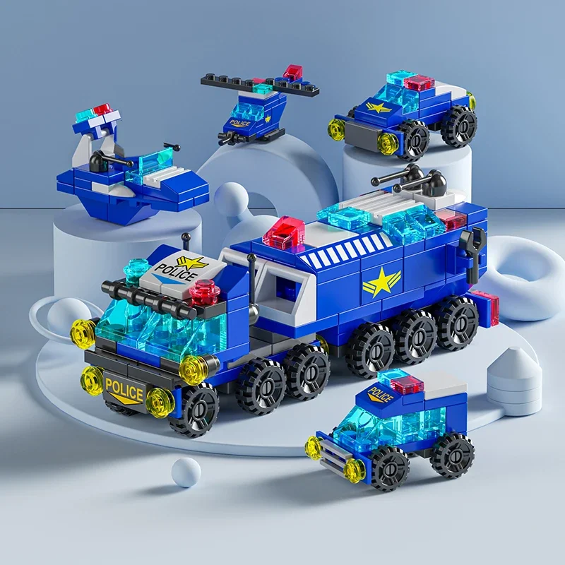 City Fire Car Building Blocks  – Claw Crane Machine recenzja i cena