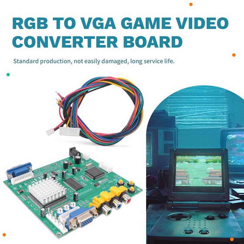 ABKN-GBS8200 CGA/EGA/YUV/RGB T – Usb Game Board Jamma recenzja i cena