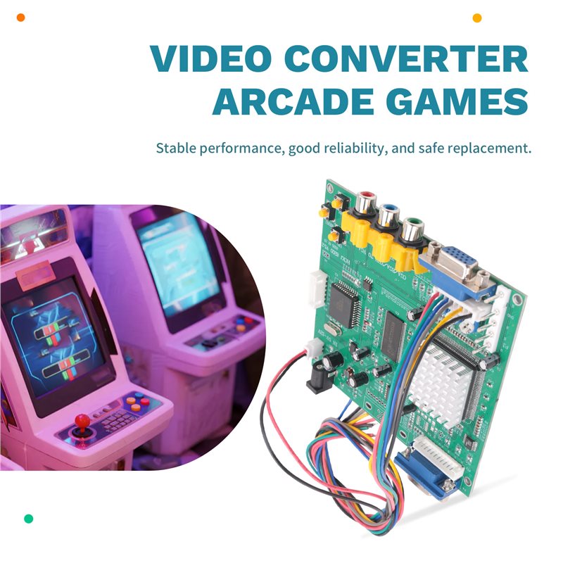 ABKN-GBS8200 CGA/EGA/YUV/RGB T – Usb Game Board Jamma recenzja i cena