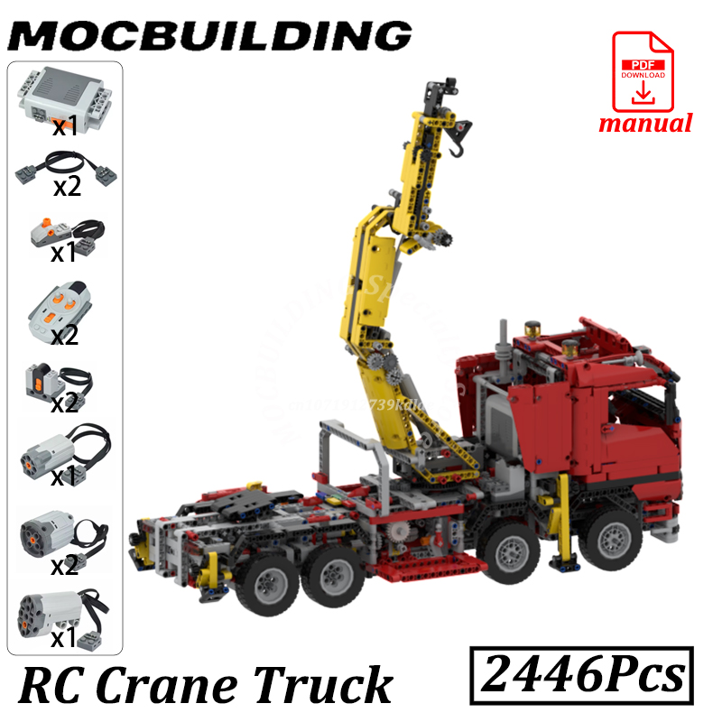 Crane Truck with PF MOC Buildi – Claw Crane Machine recenzja i cena